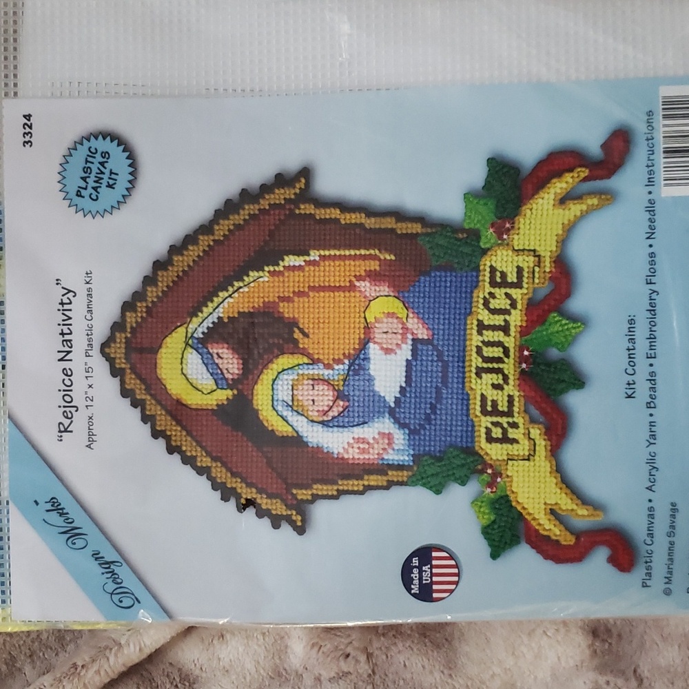 Plastic canvas kit